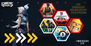 دانلود اسکرپیت فروشگاه بازی دیجیتال Gamers Arena