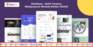 دانلود اسکریپت PHP سایت ساز MultiSaas