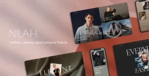 دانلود قالب Nilah نیلا فروشگاه مد و پوشاک ووکامرس