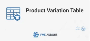 دانلود افزونه Product Variations Table جدول تنوع محصولات ووکامرس