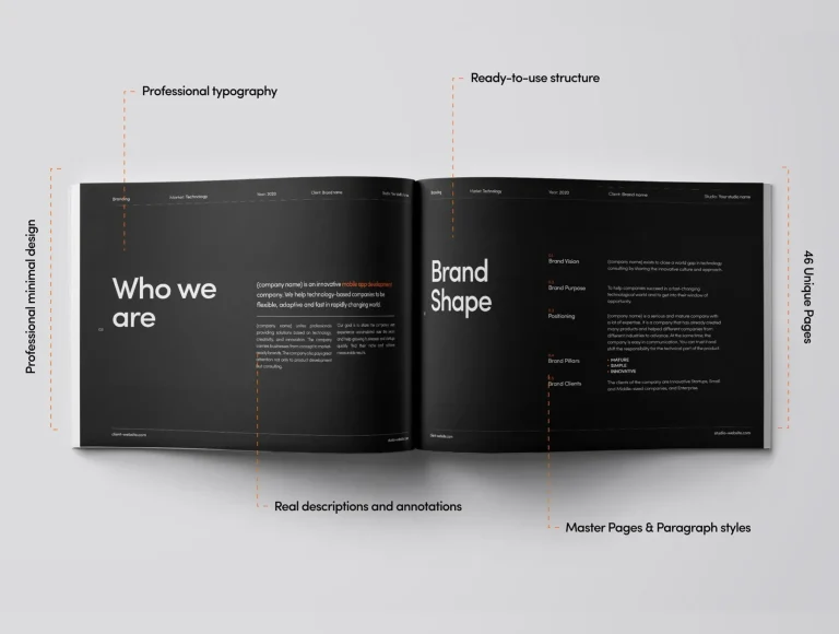 دانلود Style Guide Kit برای ایندیزاین