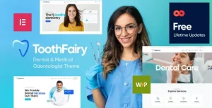 دانلود قالب Tooth Fairy برای وردپرس