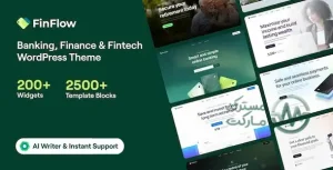 دانلود FinFlow فینفلو قالب خدمات مالی و فینتک وردپرس
