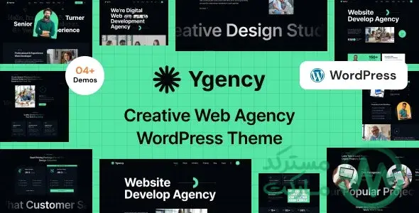 دانلود قالب طراحی وب Ygency برای وردپرس