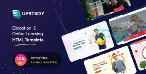 Upstudy قالب اچ تی ام ال تحصیلات و سایت آموزشی