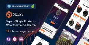 دانلود قالب Sapa برای ووکامرس