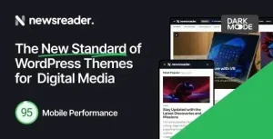دانلود قالب Newsreader برای وردپرس
