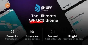 دانلود قالب Shufy Theme برای WHMCS