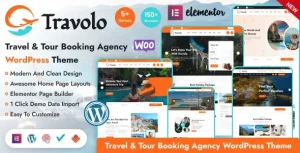 دانلود Travolo تراوولو قالب رزرو تور و گردشگری وردپرس