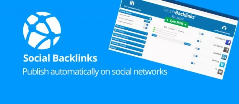 دانلود افزونه Social Backlinks Pro برای جوملا