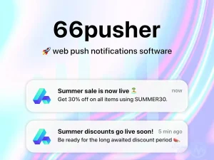 دانلود 66pusher اسکریپت پوش نوتیفیکیشن