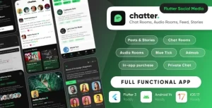 دانلود Chatter اپلیکیشن چت روم و گفتگوی آنلاین