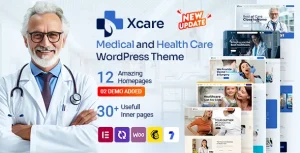 دانلود قالب Xcare پزشکی و سلامت وردپرس