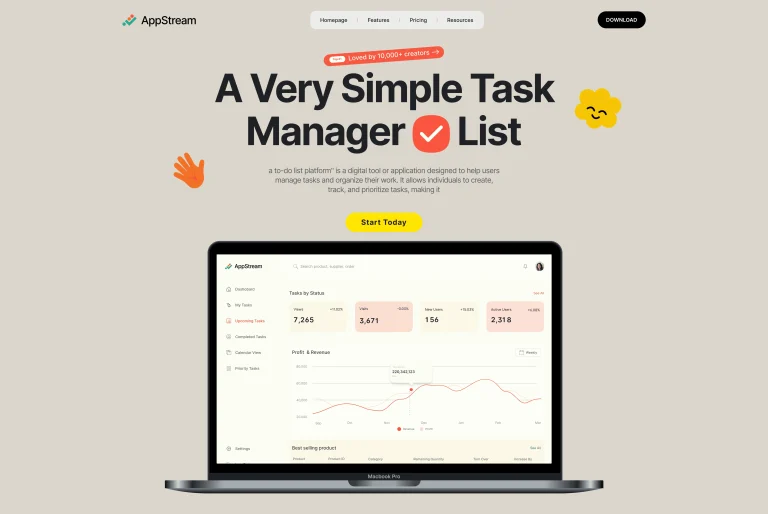دانلود قالب AppStream برای جوملا