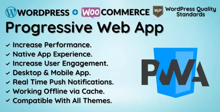 دانلود Progressive Web App برای وردپرس و ووکامرس
