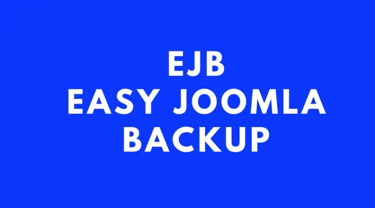 دانلود EJB - Easy Joomla Backup Pro افزونه بکاپ جوملا