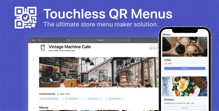 دانلود 66QRMenu اسکریپت ساخت کد کیو آر منو
