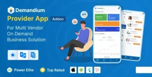 Demandium Provider App اپلیکیشن سرویس دهنده فلاتر