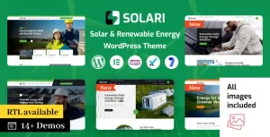 دانلود قالب Solari برای وردپرس