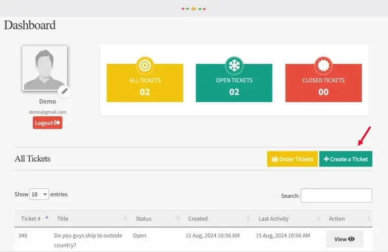 افزونه Support Ticket System سیستم پشتیبانی ووکامرس