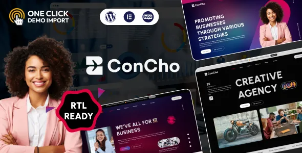 دانلود قالب شرکتی Concho برای وردپرس