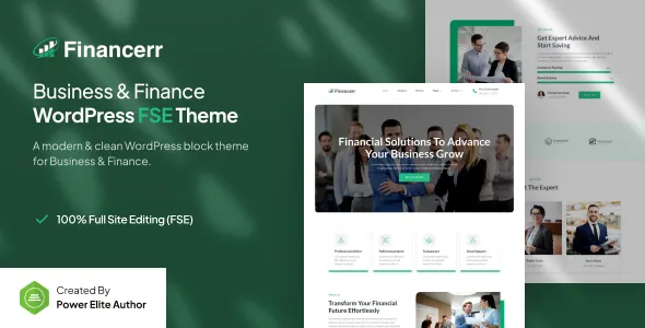 دانلود قالب Financerr برای وردپرس