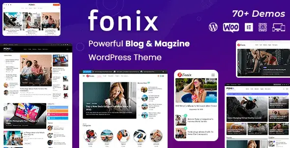 دانلود قالب Fonix برای وردپرس
