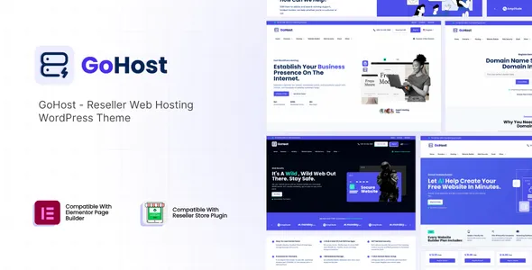 دانلود قالب GoHost برای وردپرس