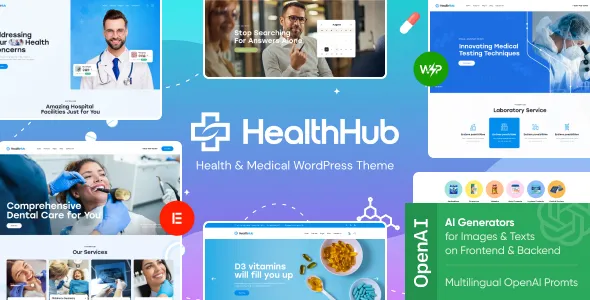 دانلود قالب HealthHub برای وردپرس