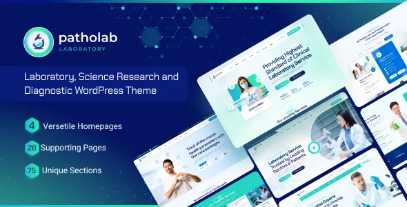 دانلود قالب Patholab برای وردپرس