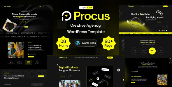 دانلود قالب Procus برای وردپرس