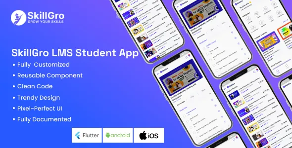 دانلود SkillGro LMS Student App اپلیکیشن دانشجو اسکیل گرو