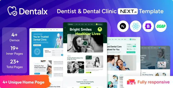 Dentalx دنتالکس قالب نکست جی اس کلینیک دندانپزشکی