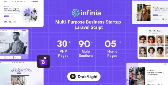 دانلود اسکریپت Infinia