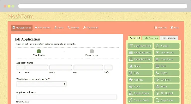 دانلود اسکریپت فرم ساز MachForm