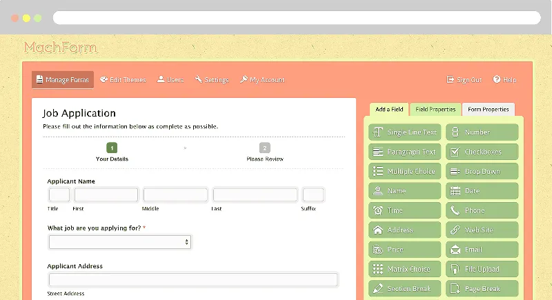 دانلود اسکریپت فرم ساز MachForm