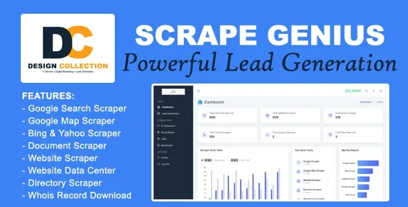 دانلود اسکریپت Scrape Genius