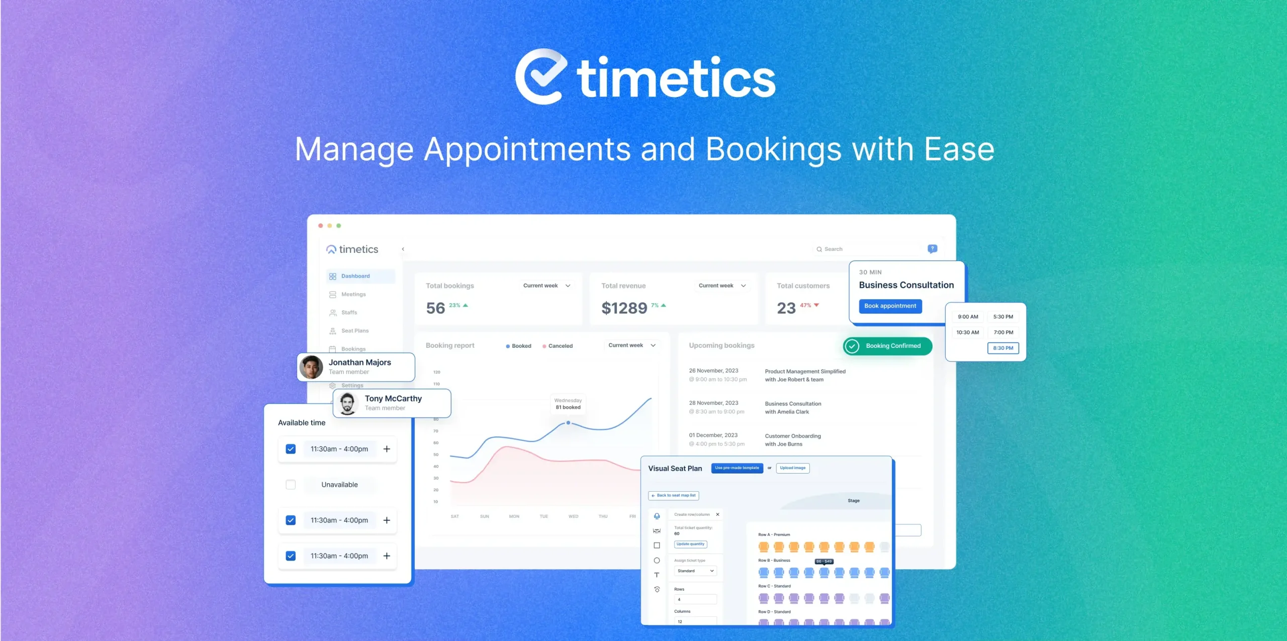 دانلود افزونه Timetics Pro برای وردپرس