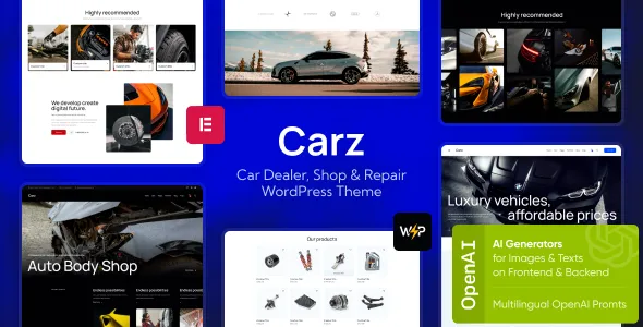دانلود قالب Carz برای وردپرس