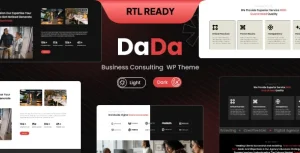 دانلود قالب شرکتی DaDa برای وردپرس