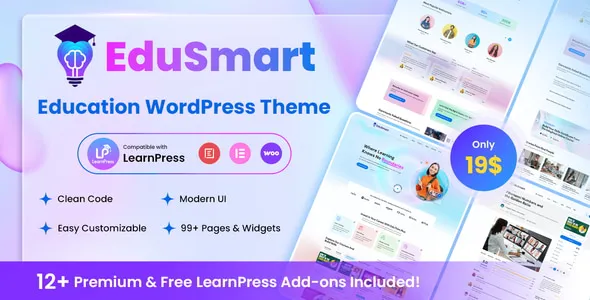 EduSmart اجواسمارت قالب آموزشی وردپرس