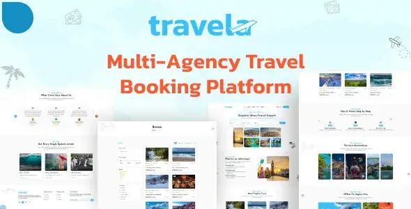 دانلود اسکریپت رزرو تور Travela
