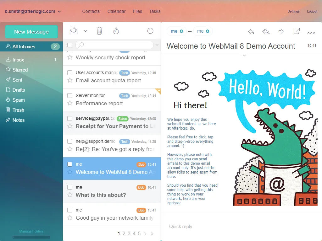 دانلود اسکریپت Afterlogic WebMail Pro