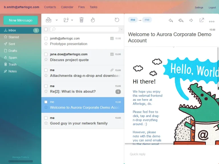 دانلود اسکریپت Aurora Corporate