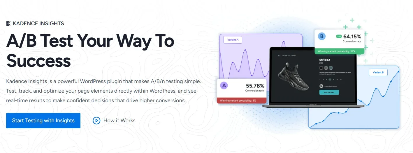 افزونه Kadence Insights برای وردپرس