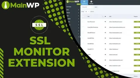دانلود افزونه MainWP SSL Monitor Extension