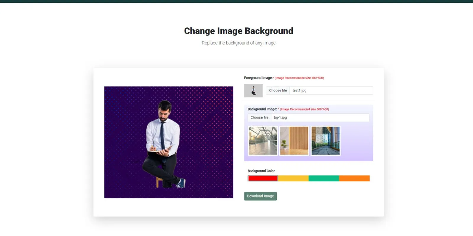 دانلود ابزار حذف پس زمینه Remove Image backgrounds - Python