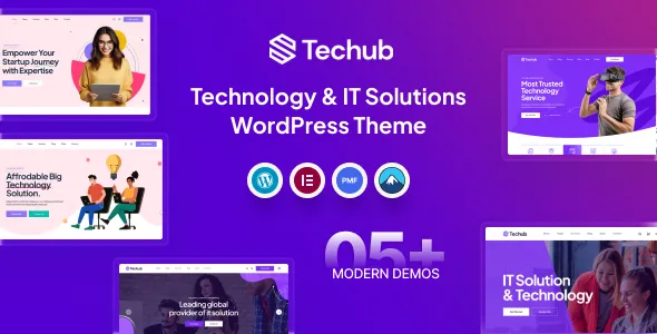 دانلود قالب Techub برای وردپرس