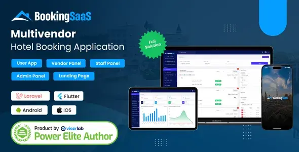دانلود BookingSaaS اسکریپت مولتی وندور رزرو هتل