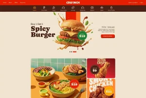دانلود قالب Crunch برای جوملا